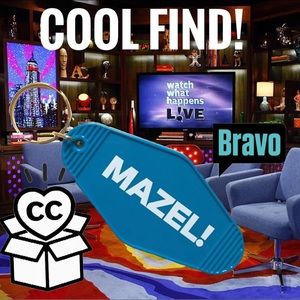 Cool Find! WWHL x Bravo TV Mazel Keychain